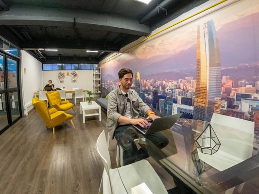 Coworking area