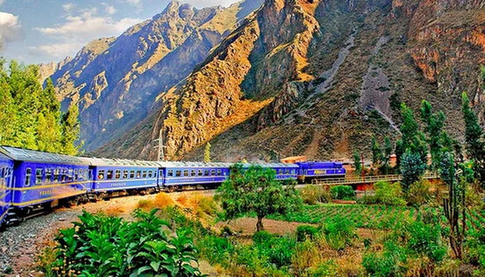 Trem para Machu Picchu