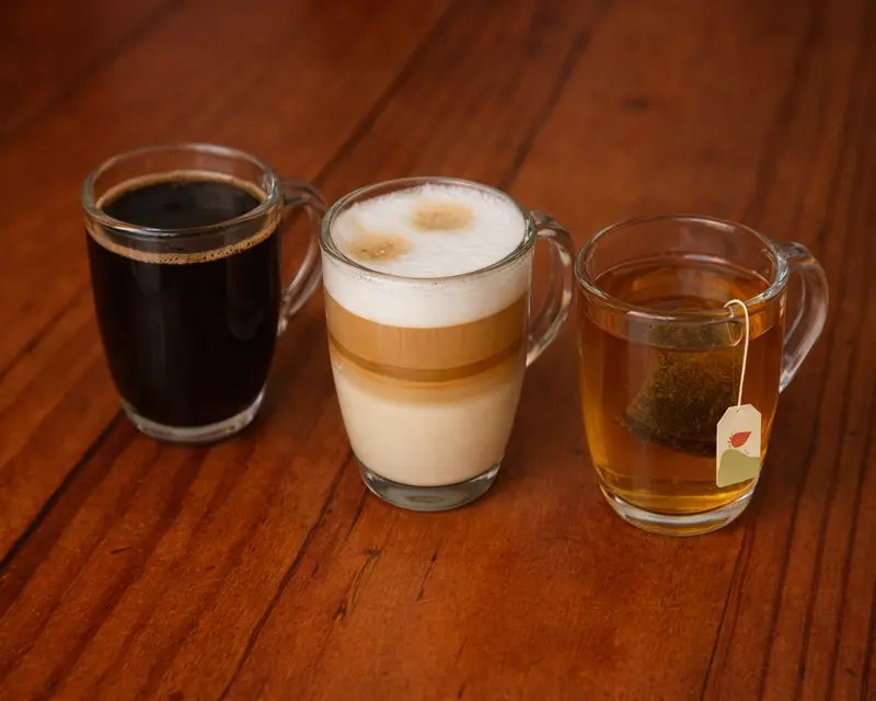 ☕ Opções de bebida