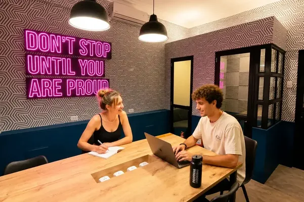 Coworking area